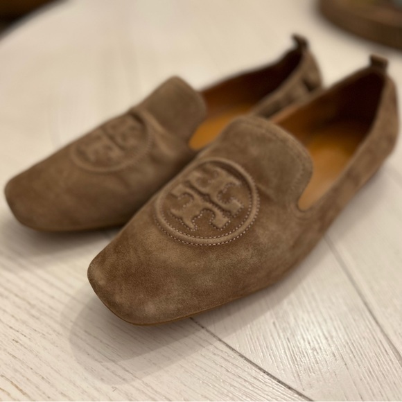 Tory Burch size 8.5 Suede Loafers - Picture 1 of 5